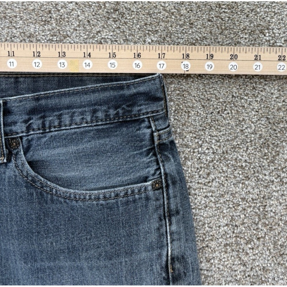 Levis 505 Jeans Mens 34x30* Blue Regular Straight Cotton Broken-in Wash Egypt - Picture 8 of 11